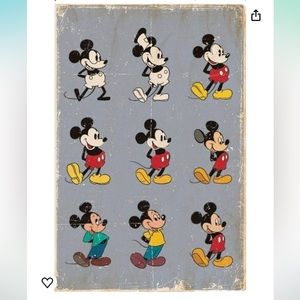 Mickey Mouse Poster *SOLD*